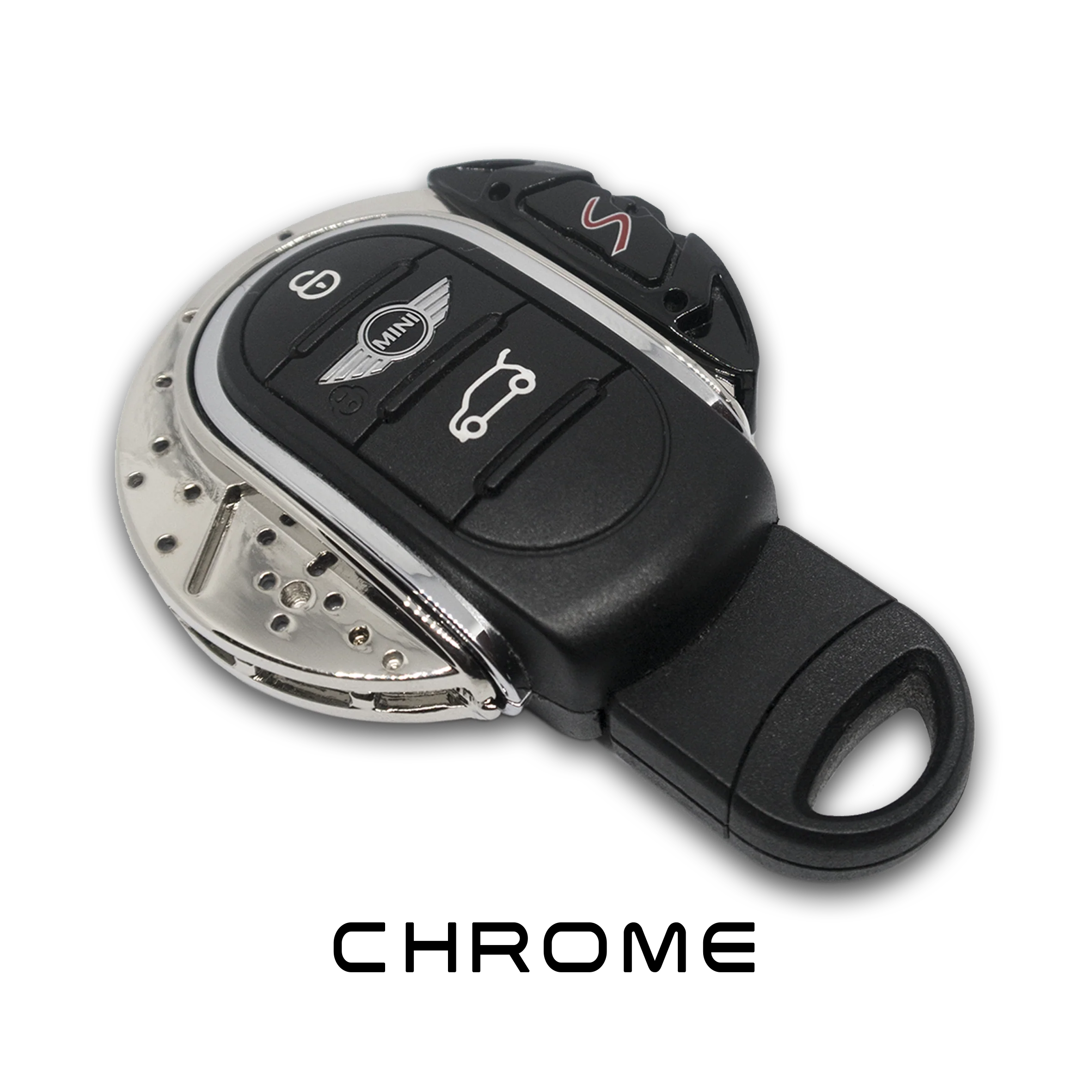🏎️ Cooper S Brake Caliper Design Key Fob Case in Alloy Metal - Image 3