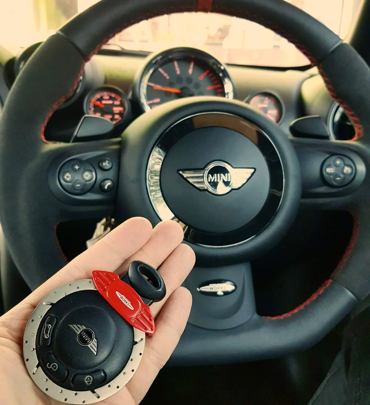 🏎️ JCW Brake Key Fob Case Gen 2 MINI (Keyless Only) - Image 6