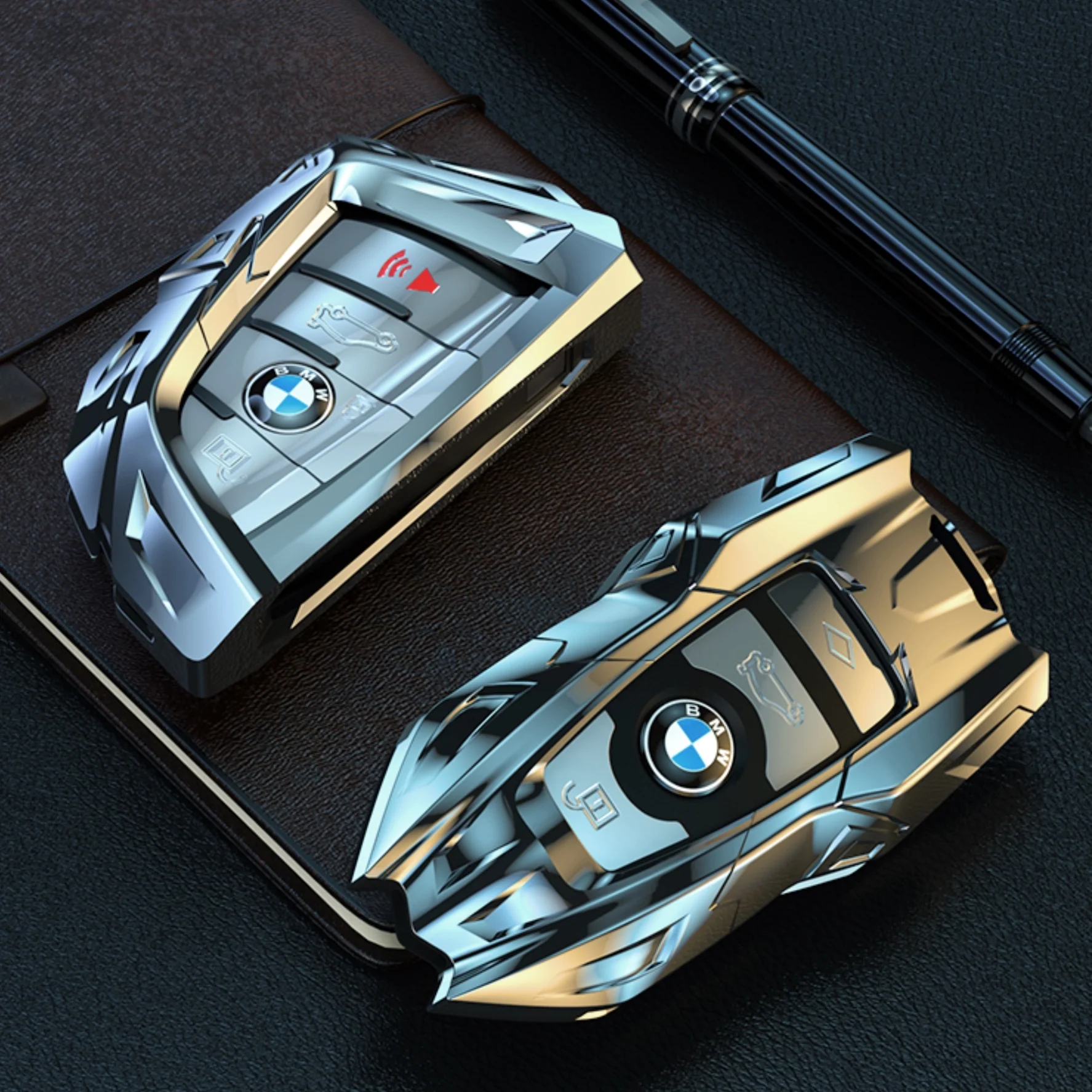 BMW Key Fob Case in Metal Alloy - Image 3