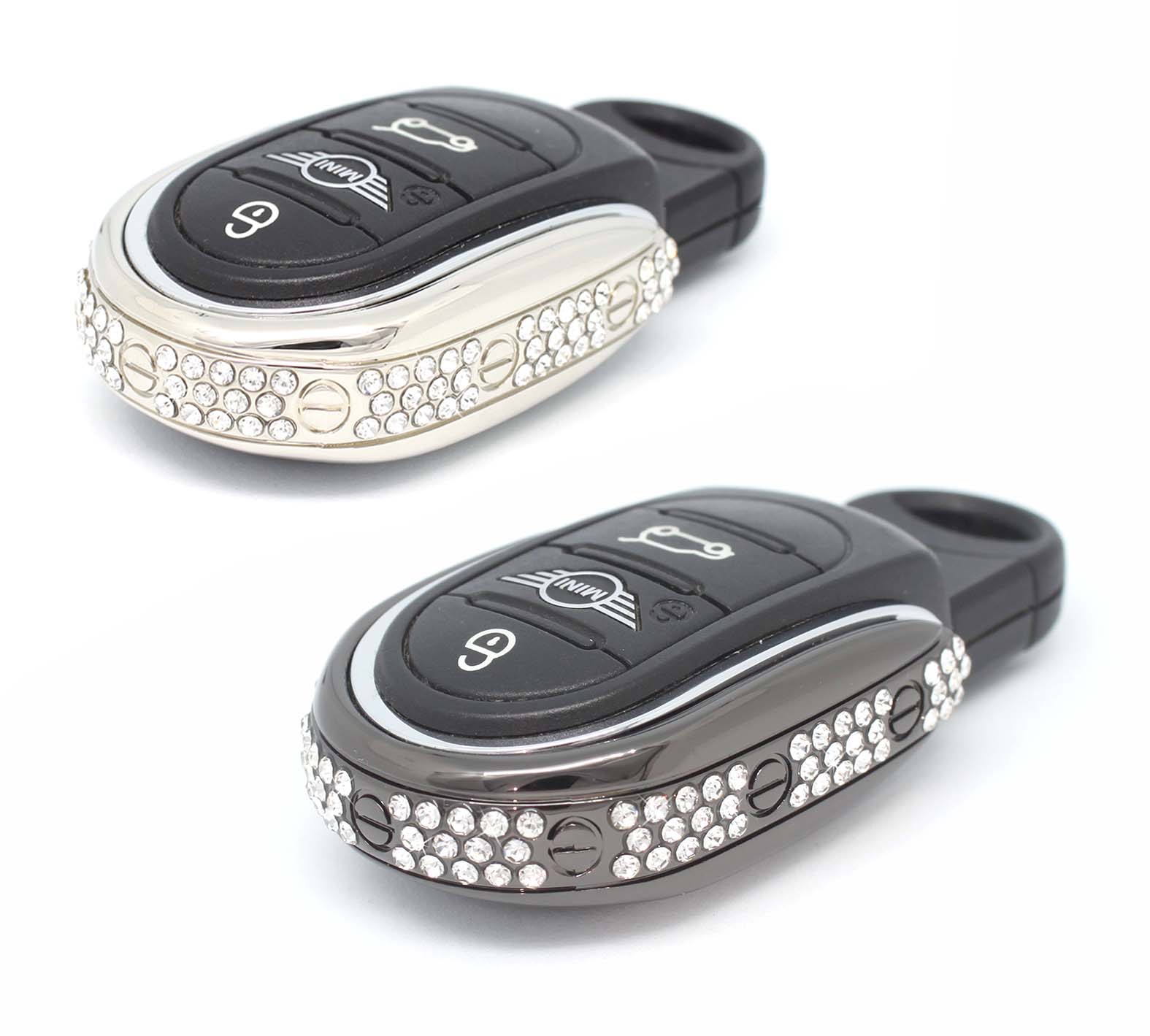 Crystal 💎 Series Alloy Metal Key Fob Case