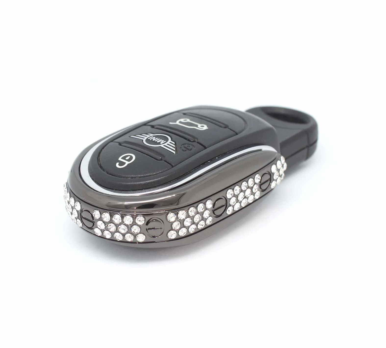 Crystal 💎 Series Alloy Metal Key Fob Case - Image 2