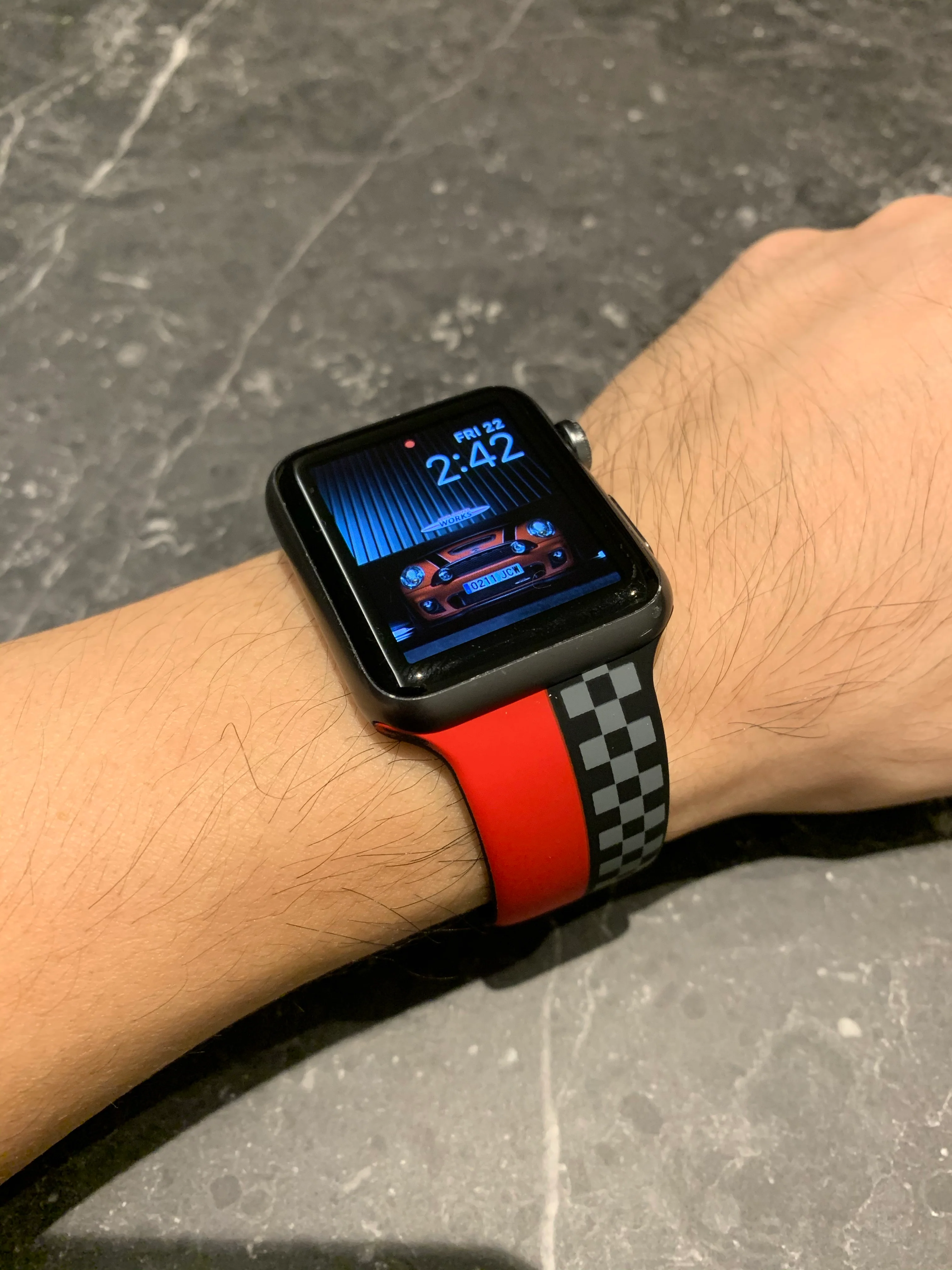 🏁 John Cooper Works Racing Apple Watch Strap - Image 7