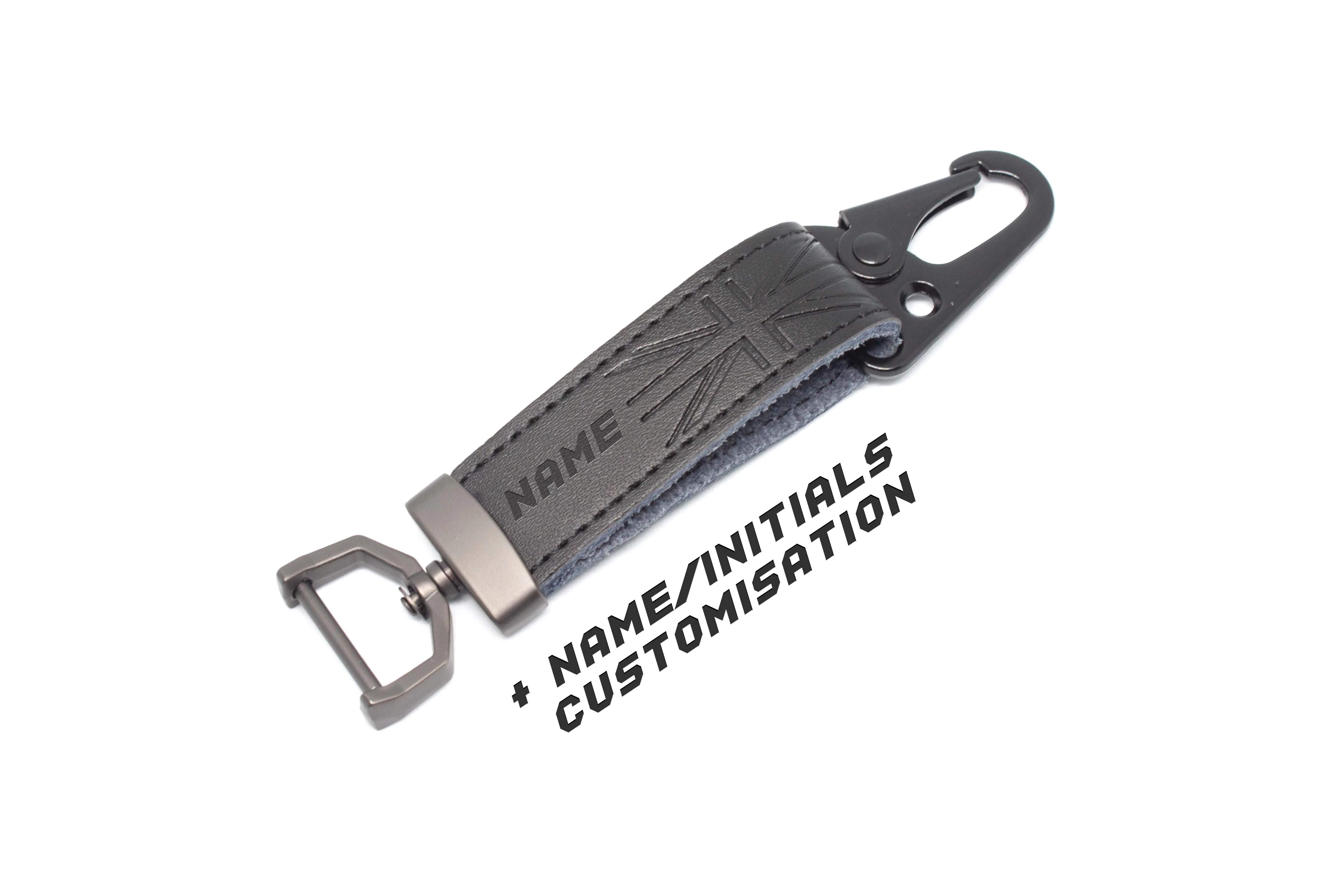 Leather Key Fob Strap with Customisation - Image 16