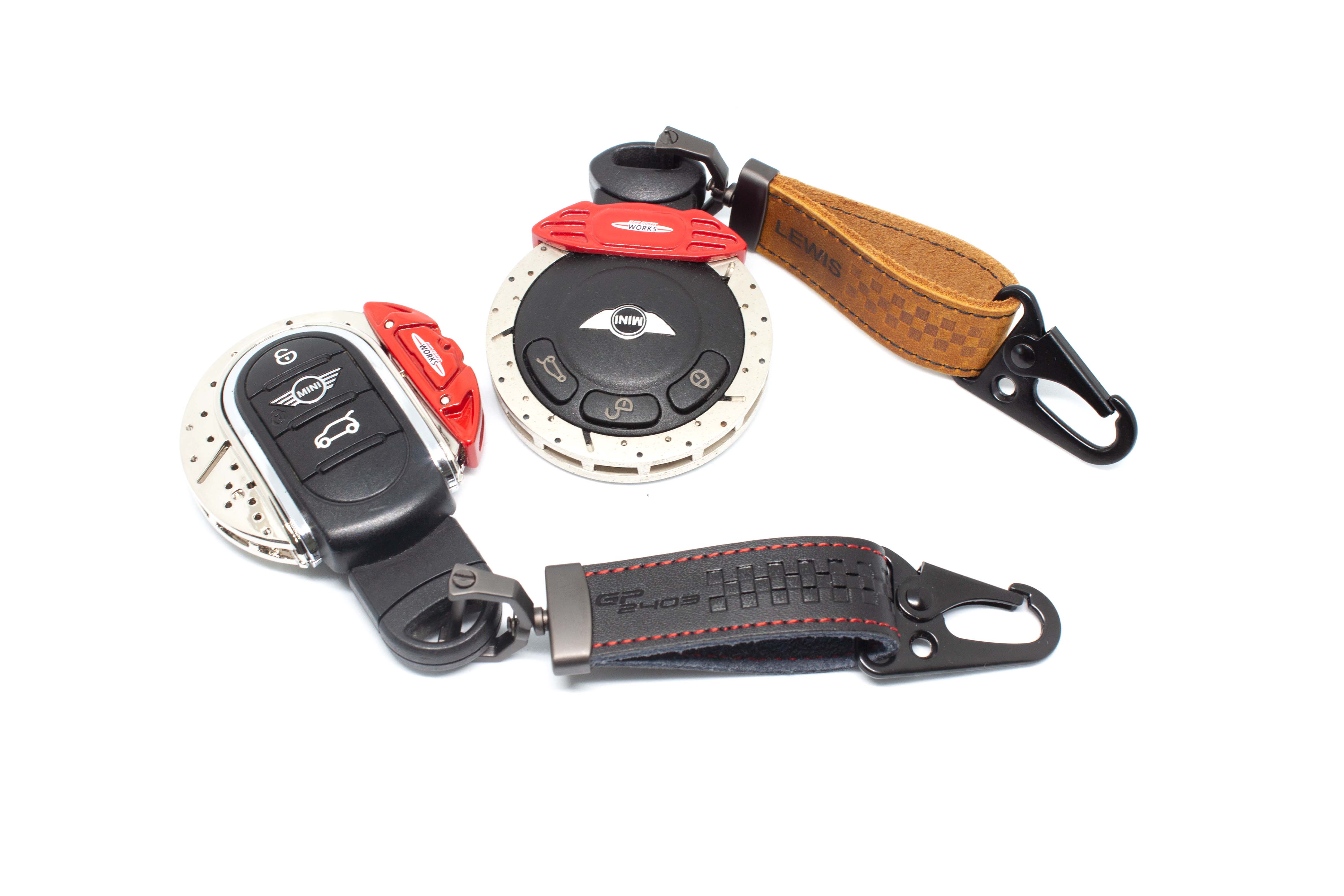 Leather Key Fob Strap with Customisation - Image 3