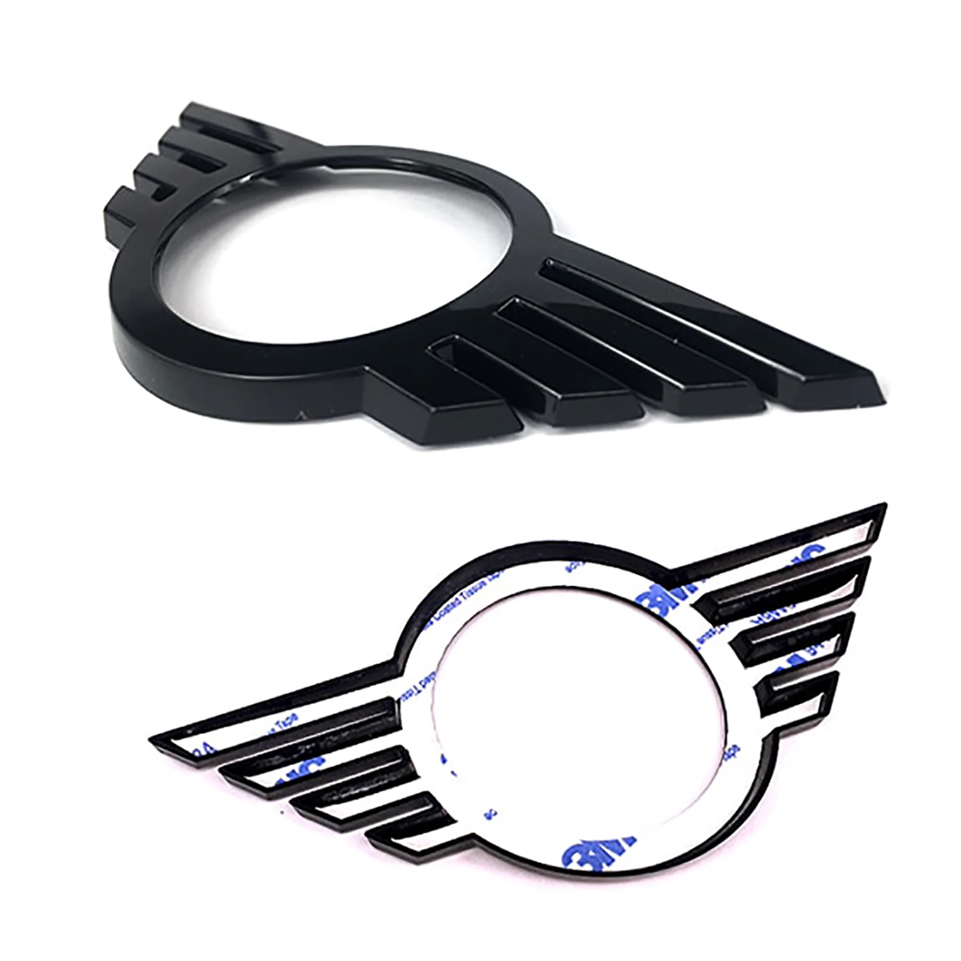 MINI DECHROME LOGO EMBLEM FOR GEN 2 & 3 (PIANO BLACK) - Image 2