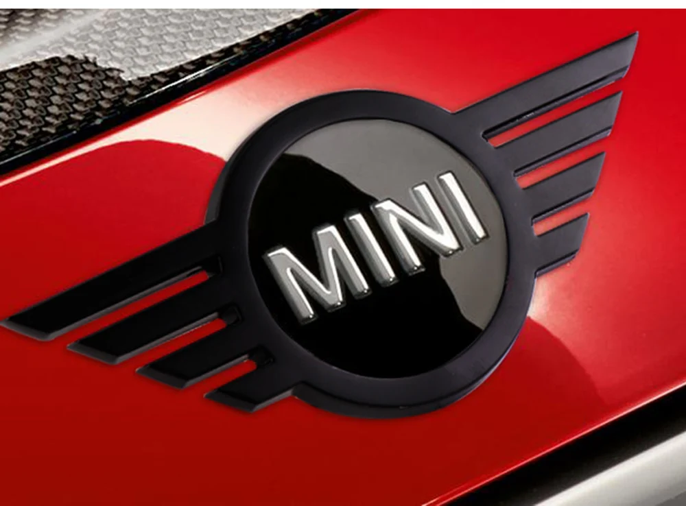 MINI DECHROME LOGO EMBLEM FOR GEN 2 & 3 (PIANO BLACK) - Image 5